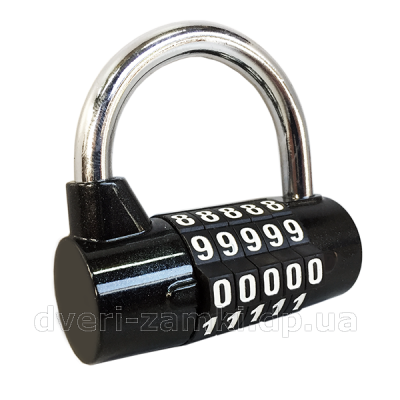 Замок навесной кодовый TRI-Circle AD-50 BL Замок навесной кодовый TRI-Circle AD-50 BL